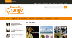 Desktop Screenshot of poweredbyorange.com